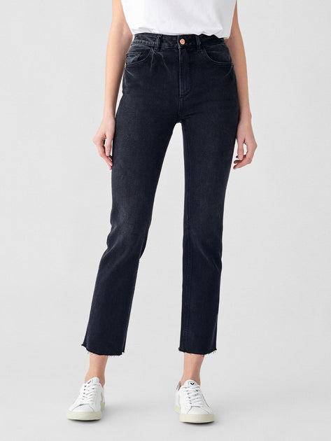Dl1961 patti high rise straight jeans best sale
