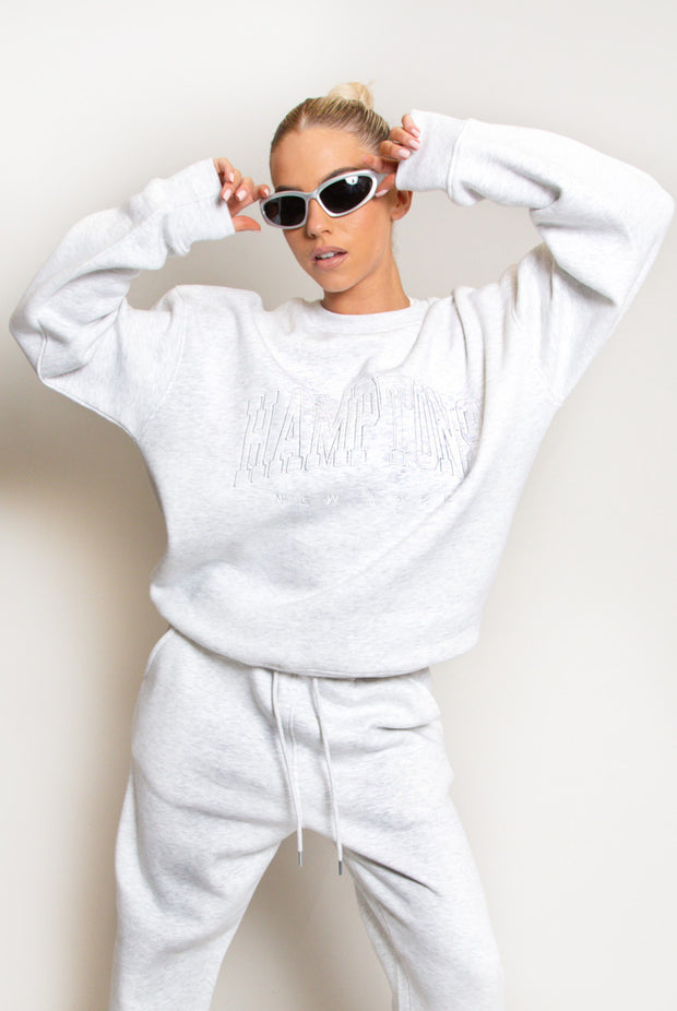 Hamptons Sweatshirt - Marle Grey