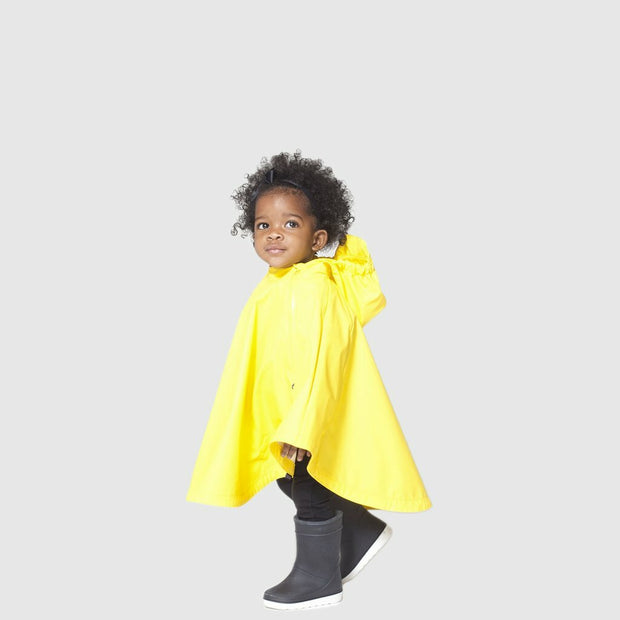 Gosaoky Crouching Tiger Poncho - Yellow