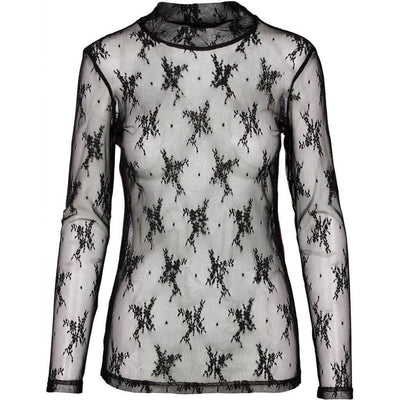 NU Denmark Angela Blouse in Black Lace