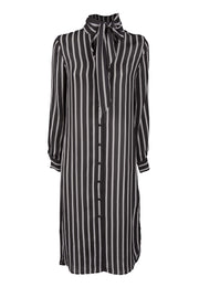 Silvian Heach Tazoult Stripe Shirt Dress
