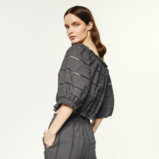 Access Fashion Allegra Off Shoulder Top