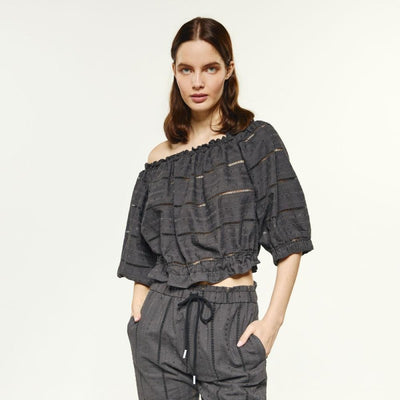 Access Fashion Allegra Off Shoulder Top