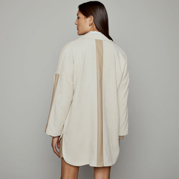 Access Fashion Alsace Corduroy Shirt Vanilla