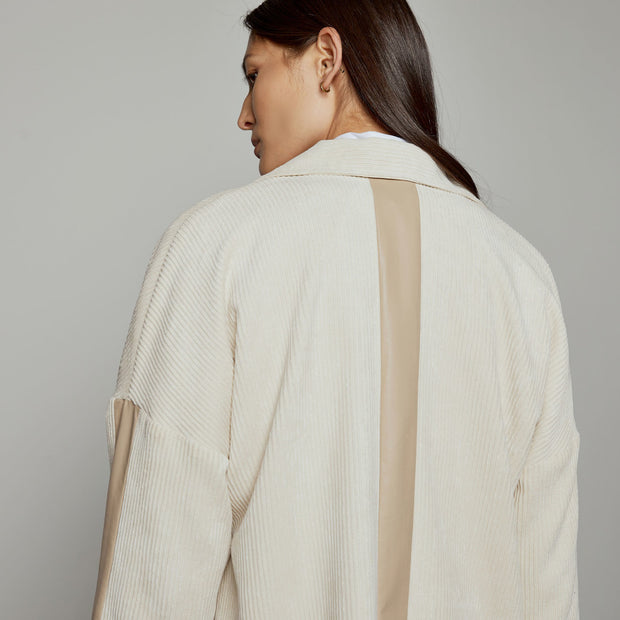 Access Fashion Alsace Corduroy Shirt Vanilla