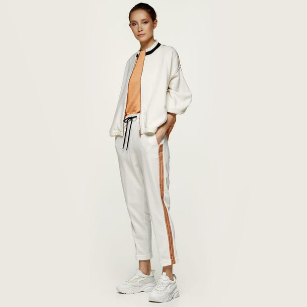 Access Fashion Annie Sports Luxe Pants - Off White