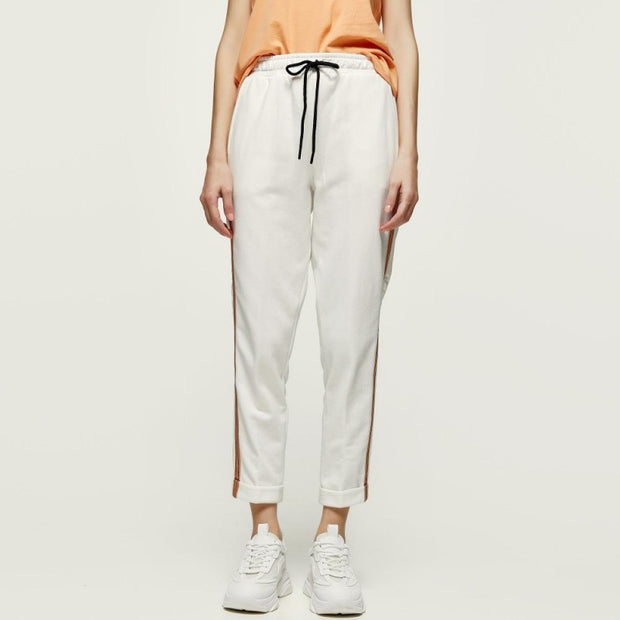 Access Fashion Annie Sports Luxe Pants - Off White