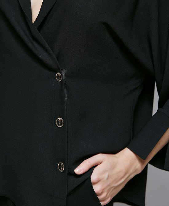 Access Fashion Carmen Crossover Blouse