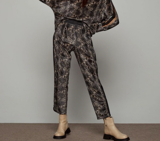 Access Fashion Snake Print Trousers