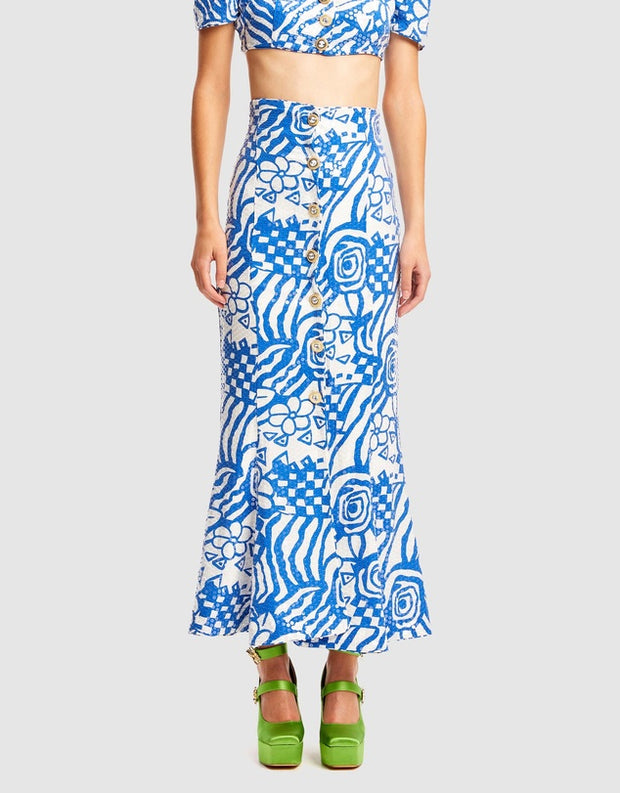 Alice McCall Daisy Daze Midi Skirt