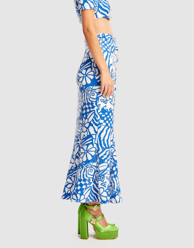 Alice McCall Daisy Daze Midi Skirt