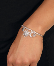 Bibi Bijoux Silver Cielo Ball Bracelet