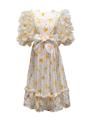 CeliaB Zale Midi Dress in Yellow
