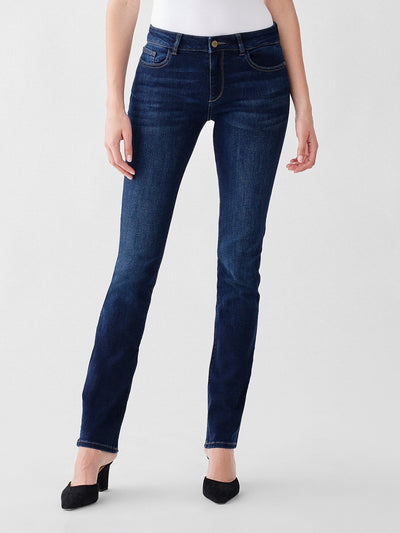 DL1961 Coco Straight Mid Rise Jeans