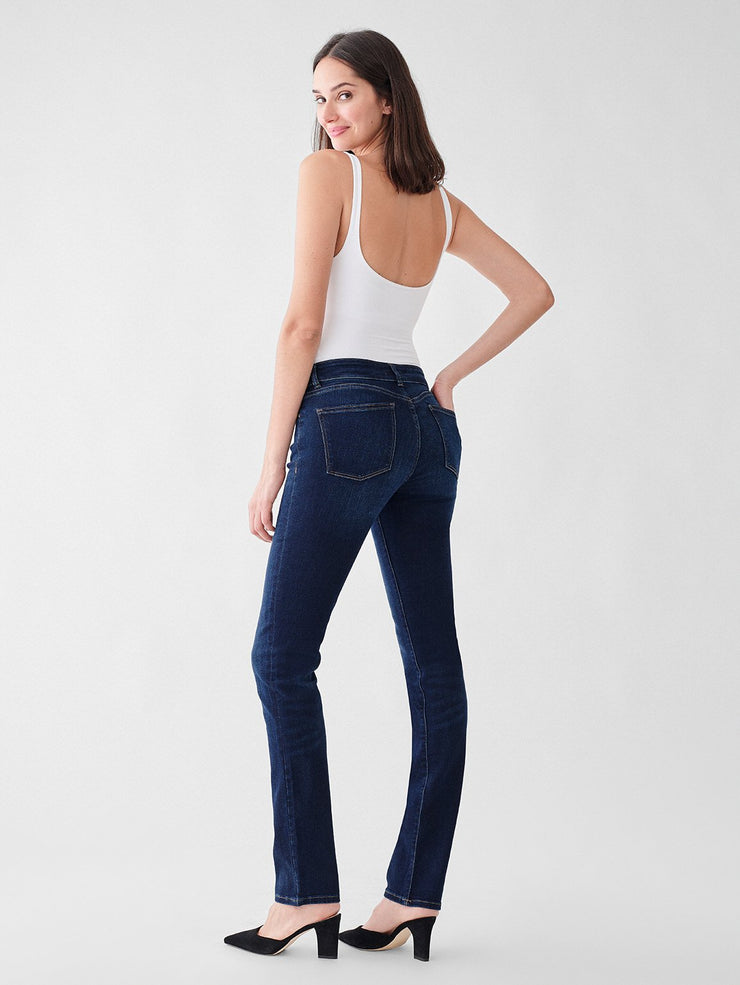 DL1961 Coco Straight Mid Rise Jeans