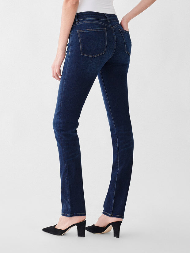 DL1961 Coco Straight Mid Rise Jeans