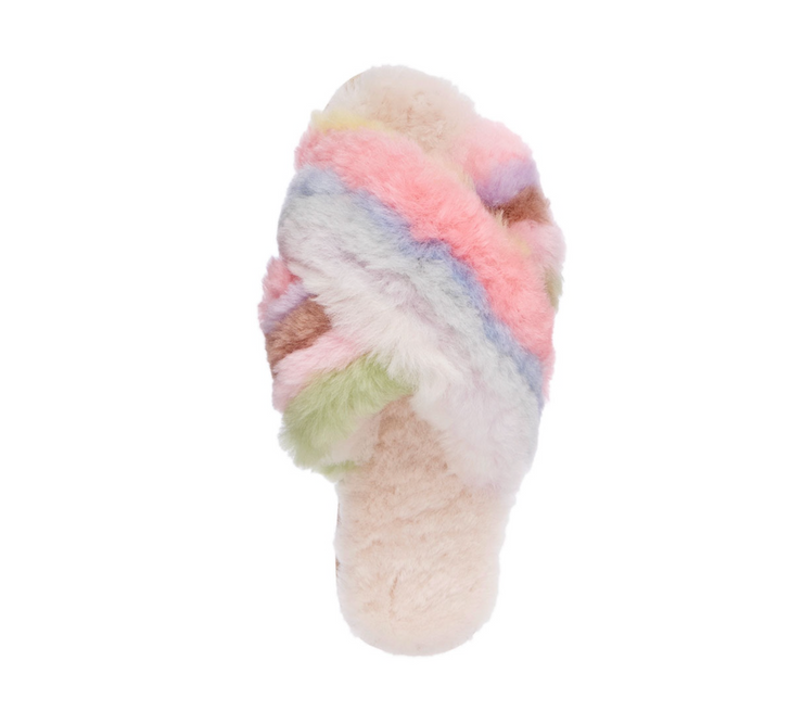 EMU Australia Mayberry Pastel Rainbow Slippers