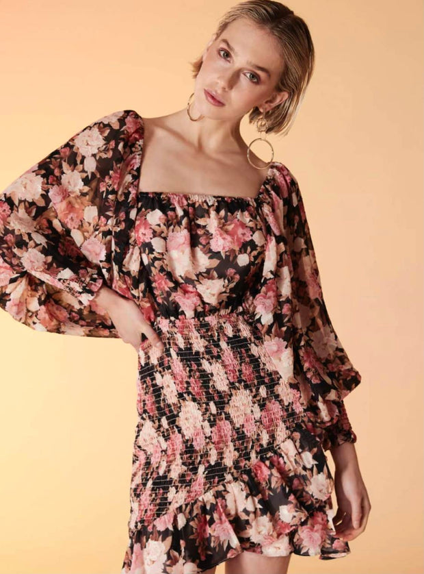 Elliatt Occident Dress in Floral Print