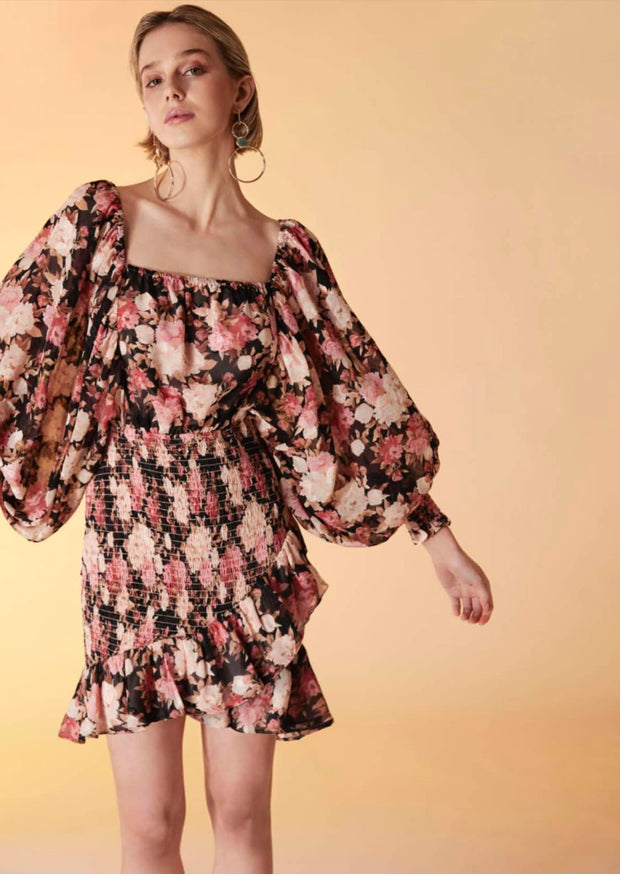 Elliatt Occident Dress in Floral Print