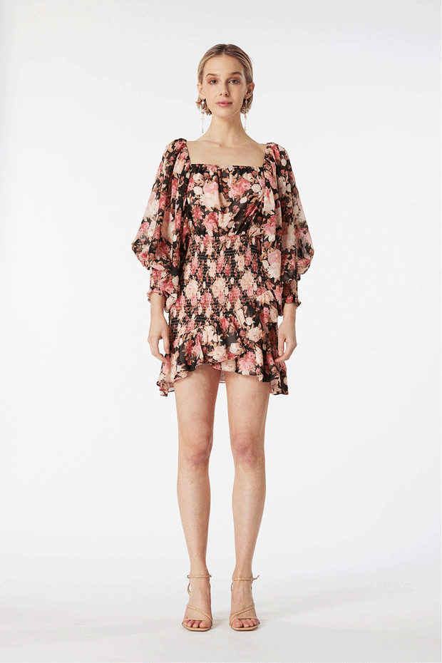 Elliatt Occident Dress in Floral Print