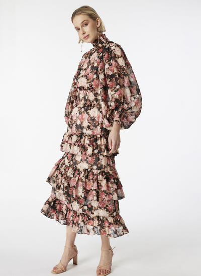 Elliatt Sonvia Maxi Dress in Floral Print