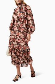Elliatt Sonvia Maxi Dress in Floral Print