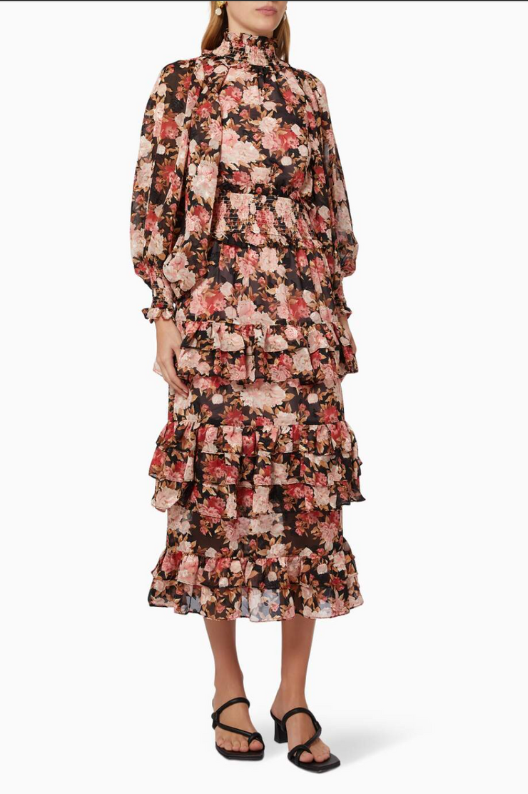 Elliatt Sonvia Maxi Dress in Floral Print