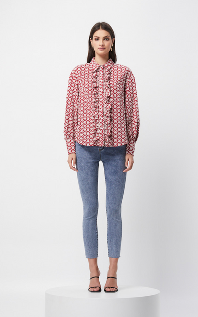 Elliatt Triumph Shirt in Broderie