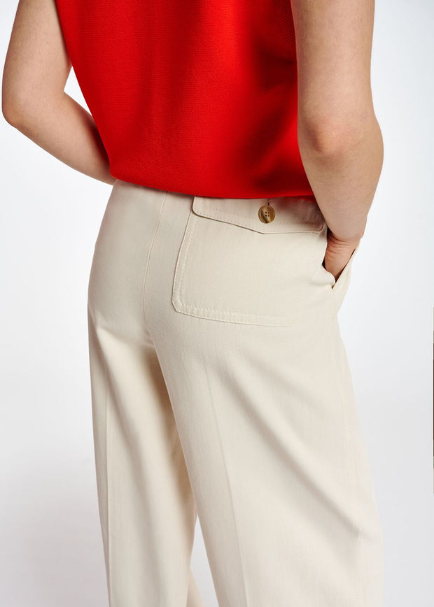 Essentiel Antwerp Beeld Pants in Ecru