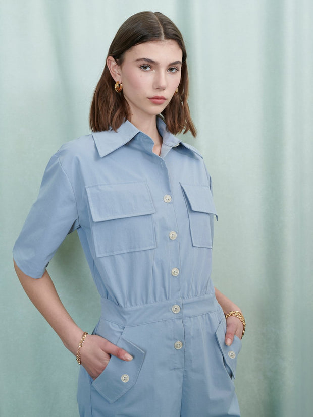 Ghospel Hasli Valley Jumpsuit in Serenity