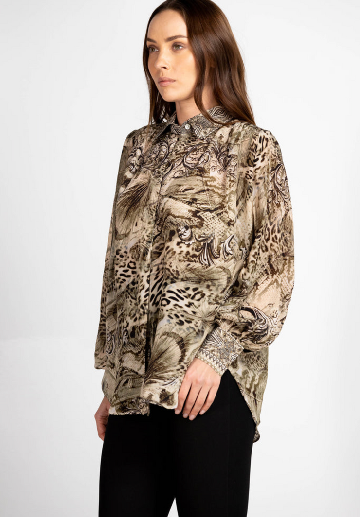 INOA Puff Sleeved Blouse
