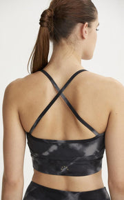 Varley Irena Bra Black Tie Dye