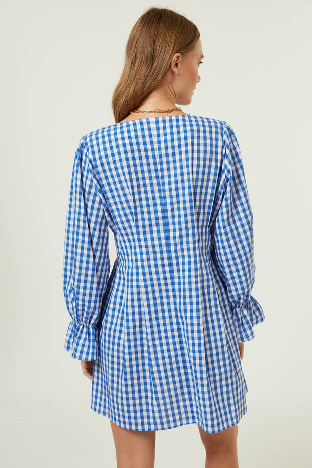 Jovonna Vela Gingham Dress 
