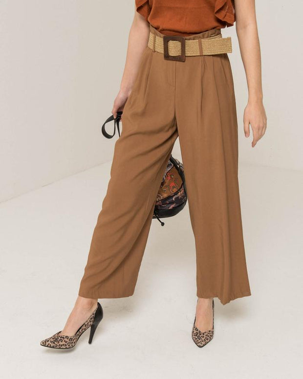 Silvian Heach Massango Belted Trousers