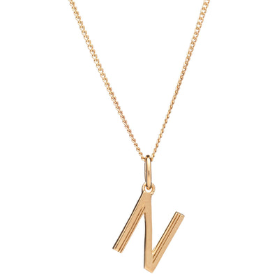 Rachel Jackson London Initial Pendant Necklace - N