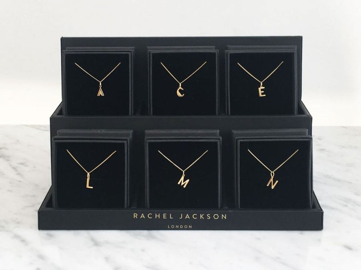 Rachel Jackson London Initial Pendant Necklace - N