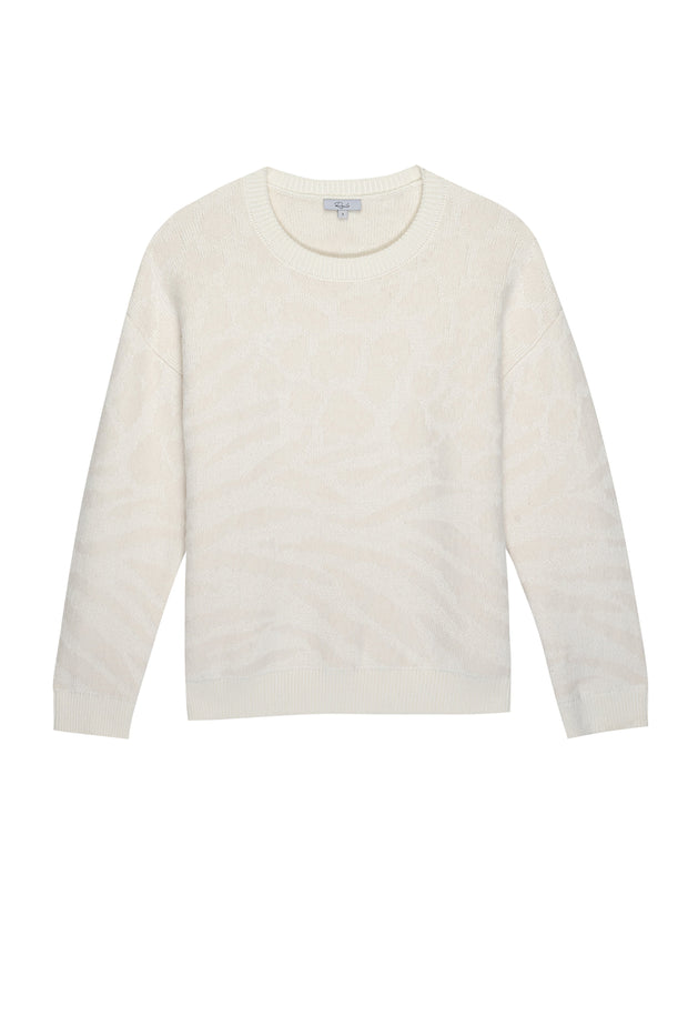 Rails Chance Sweater - Ivory Pink Mixed Animal