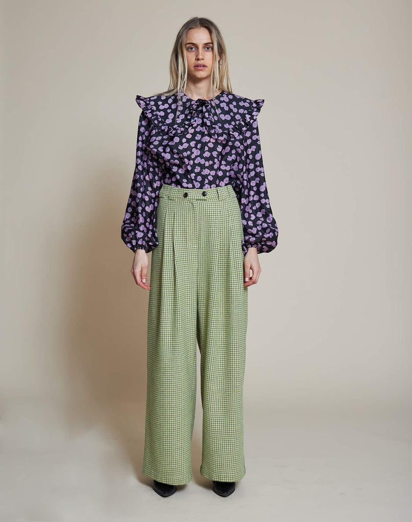 Nova best sale check trousers