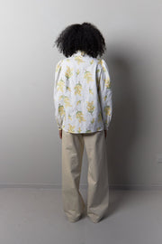 Stella Nova Sara Sia Shirt in White Mimosa