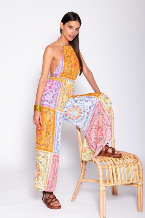 Sundress Avani Jumpsuit in Saint Tropez Print