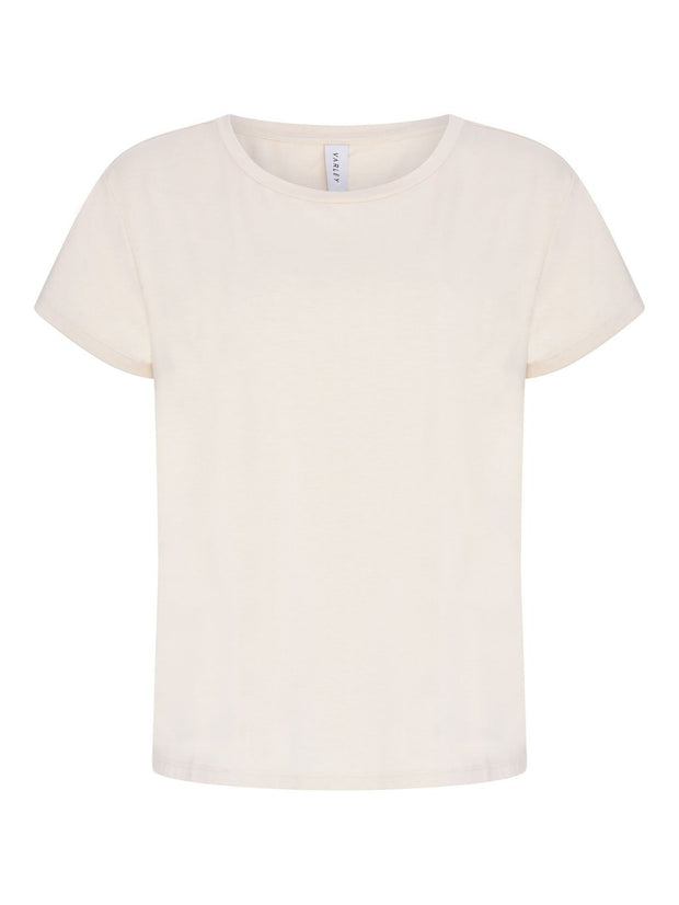 Varley Tilden Tee Eggnog